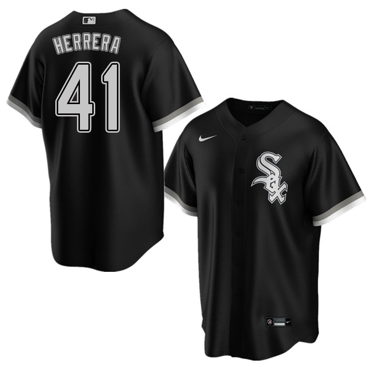 Nike Men #41 Kelvin Herrera Chicago White Sox Baseball Jerseys Sale-Black